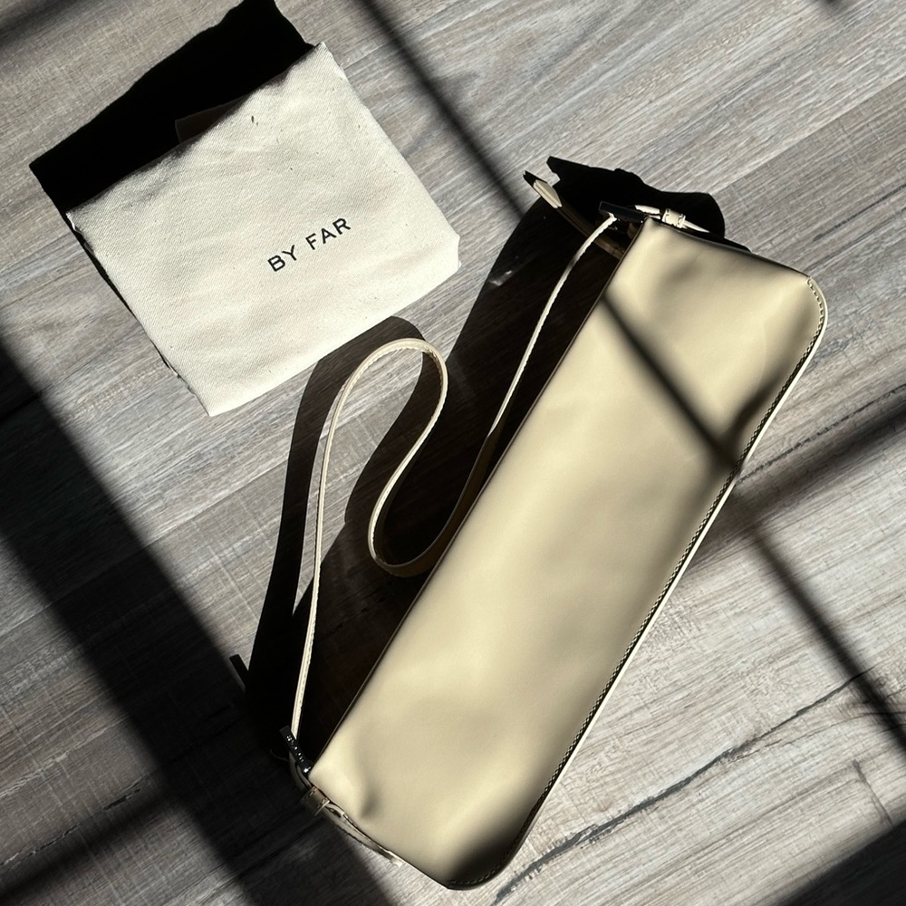 By Far Dolce Long Leather Bag